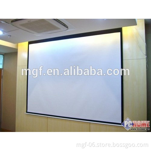 150"Screen Workshop Motorized projection screen/Electric Projection Video Screen with false ceiling mount